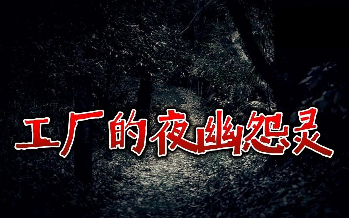 【民间灵异怪谈】 深夜厂房中幽怨飘荡孤魂 鬼故事 惊悚诡异 解压故事 睡前故事 民间故事 恐怖故事哔哩哔哩bilibili