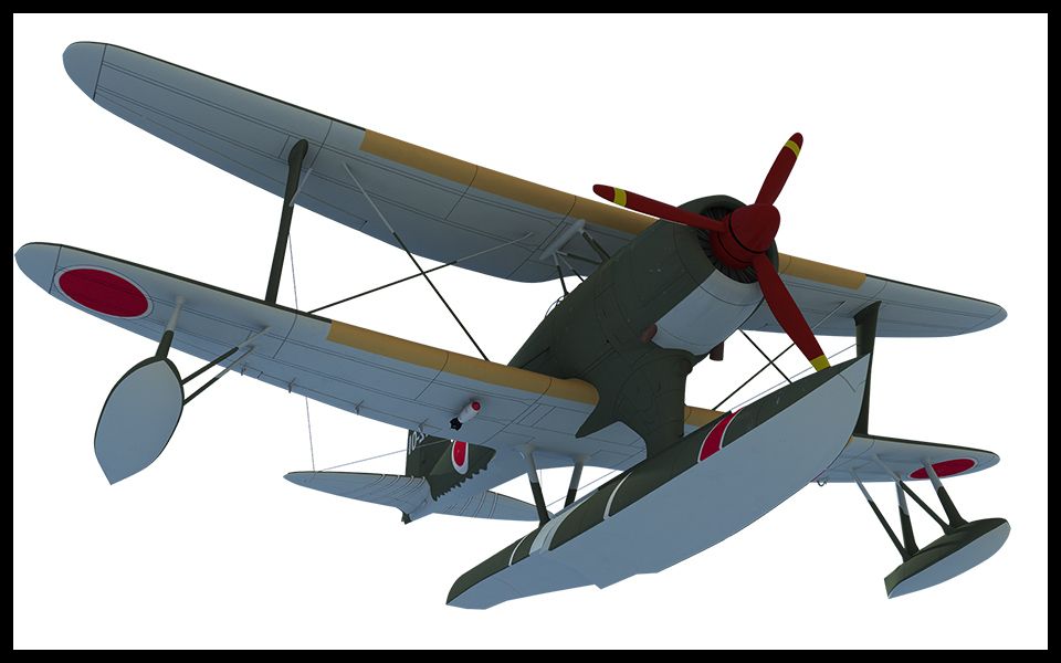 cg动画零式水上观测机f1m2