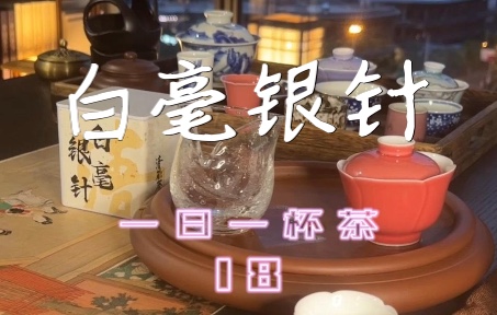 【一杯茶18】白毫银针,毫香蜜韵,清新淡雅.哔哩哔哩bilibili