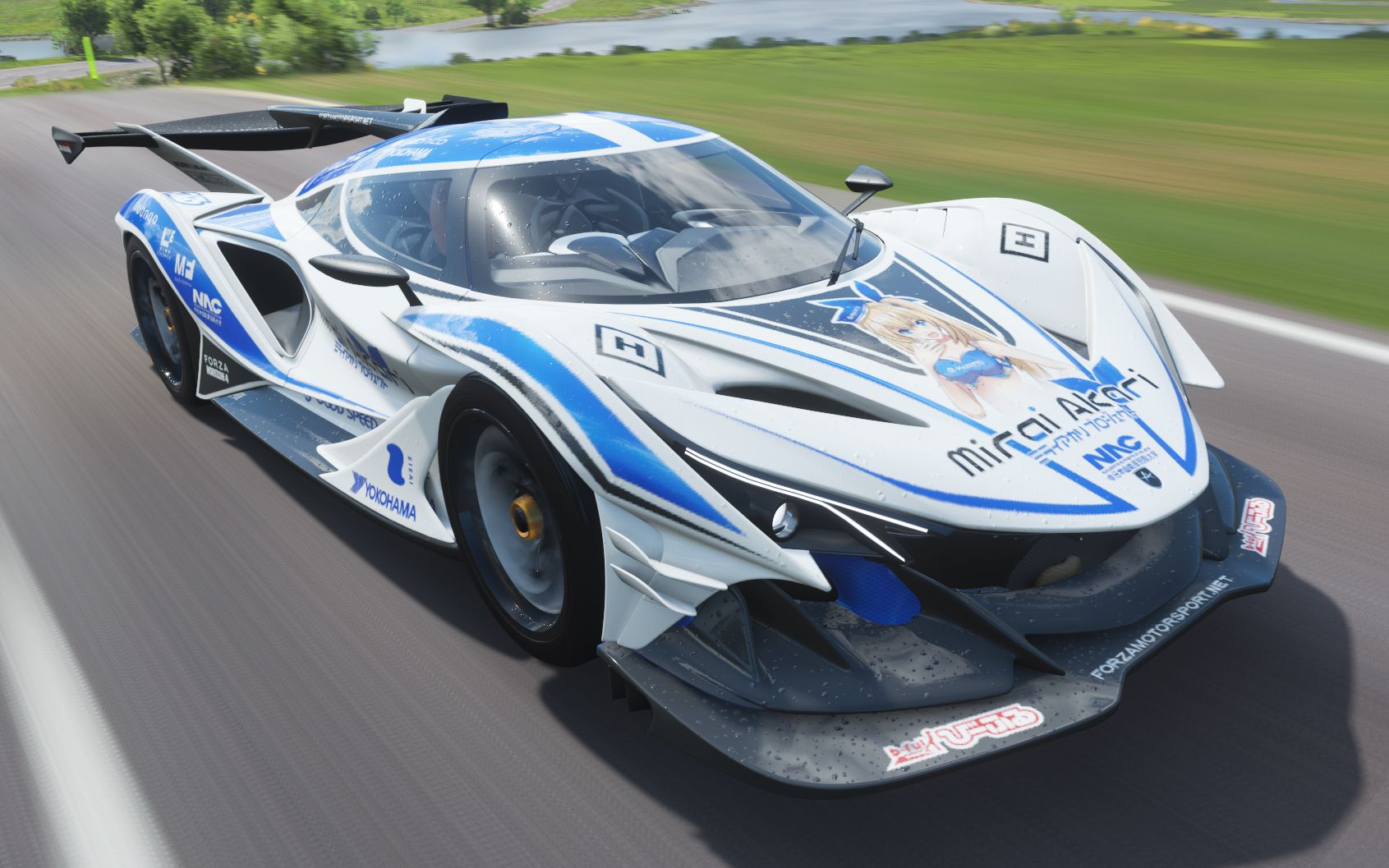 太阳神阿波罗ie环岛7分03秒!极限竞速地平线4