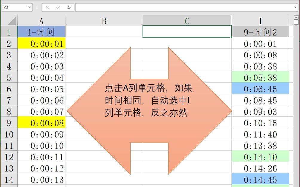 Excel VBA:表格事件进行单元格定位哔哩哔哩bilibili