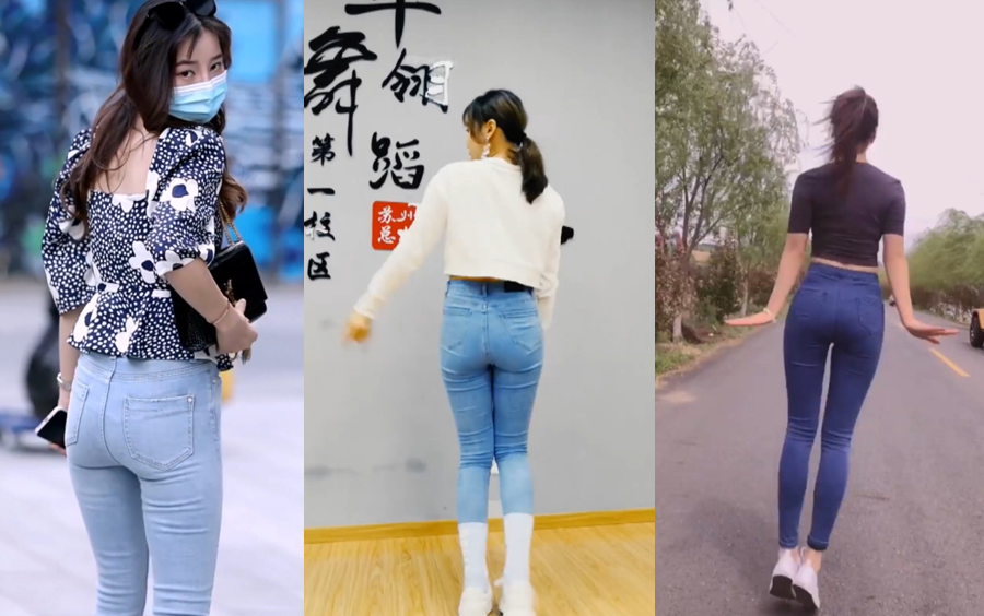 [图]紧身牛仔裤是女人最美的衣服 不接受反驳