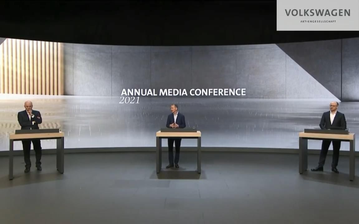 【大众集团】大众汽车年度新闻发布会 Volkswagen Group Annual Media Conference 2021哔哩哔哩bilibili