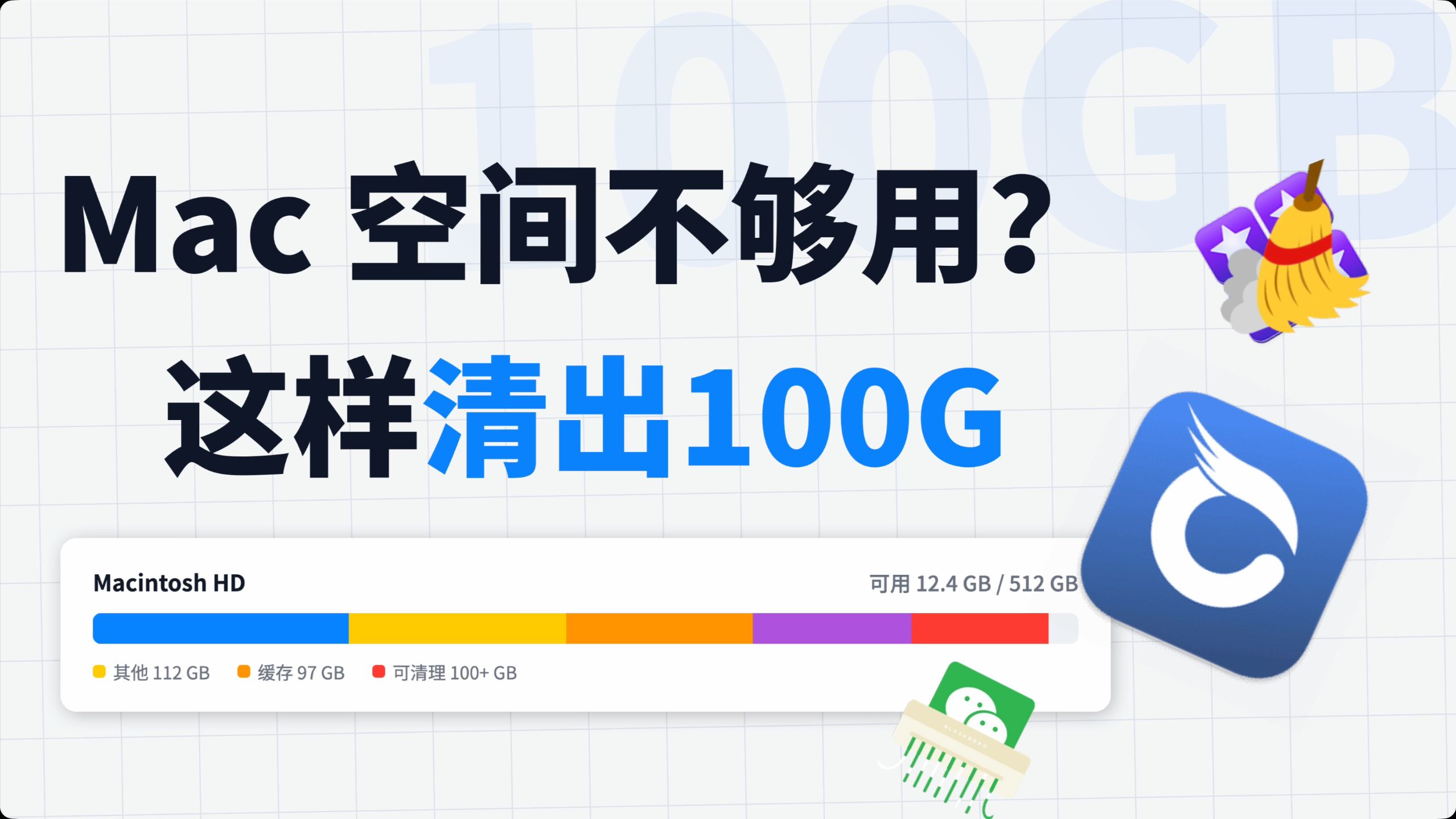 Mac空间不足？看看我的清理三件套