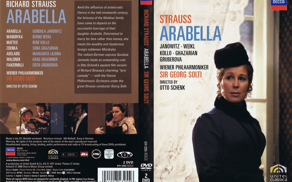 德 中字Richard Strauss  Arabella 阿拉贝拉 1977哔哩哔哩bilibili