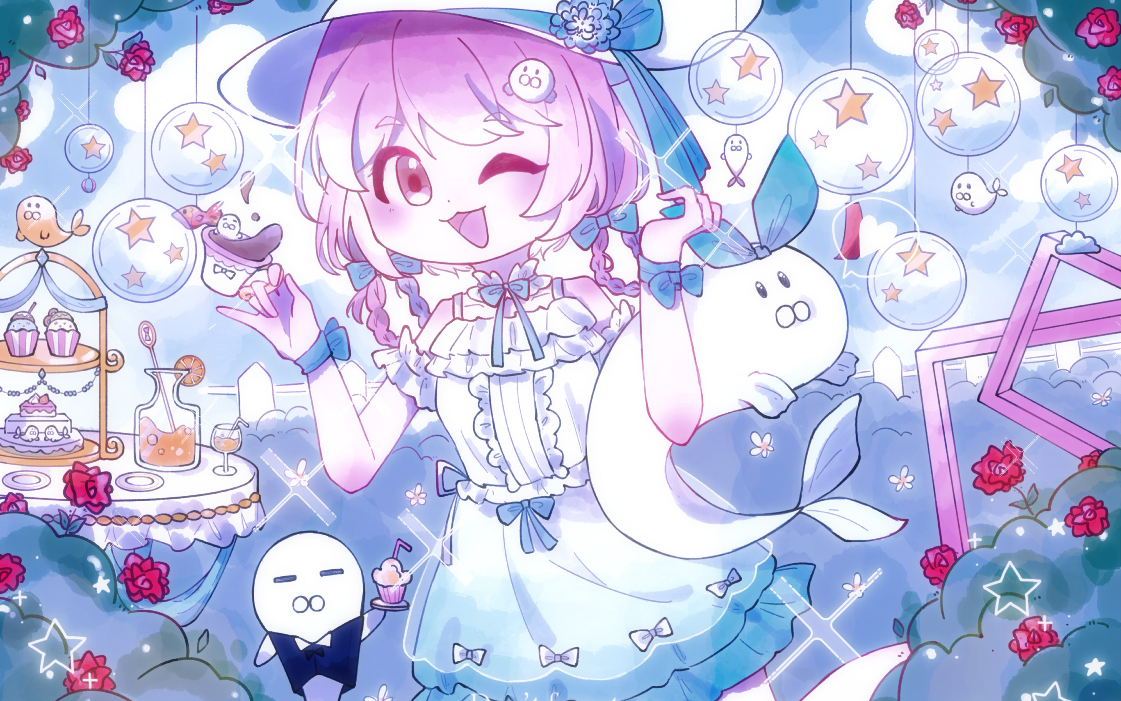 就这样水灵灵的画出来了