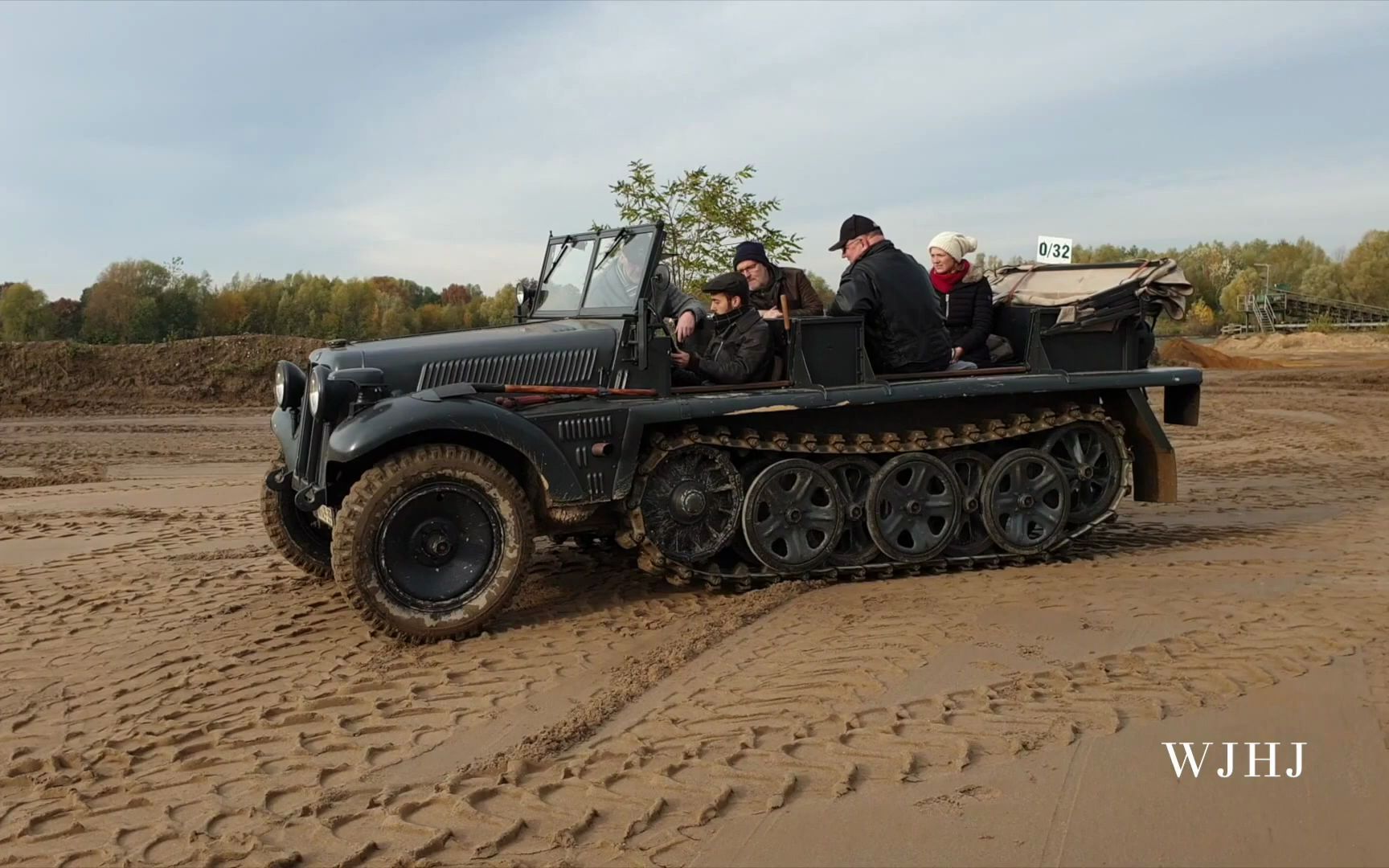 [图]试驾德国半履带车 - Sd.kfz 10