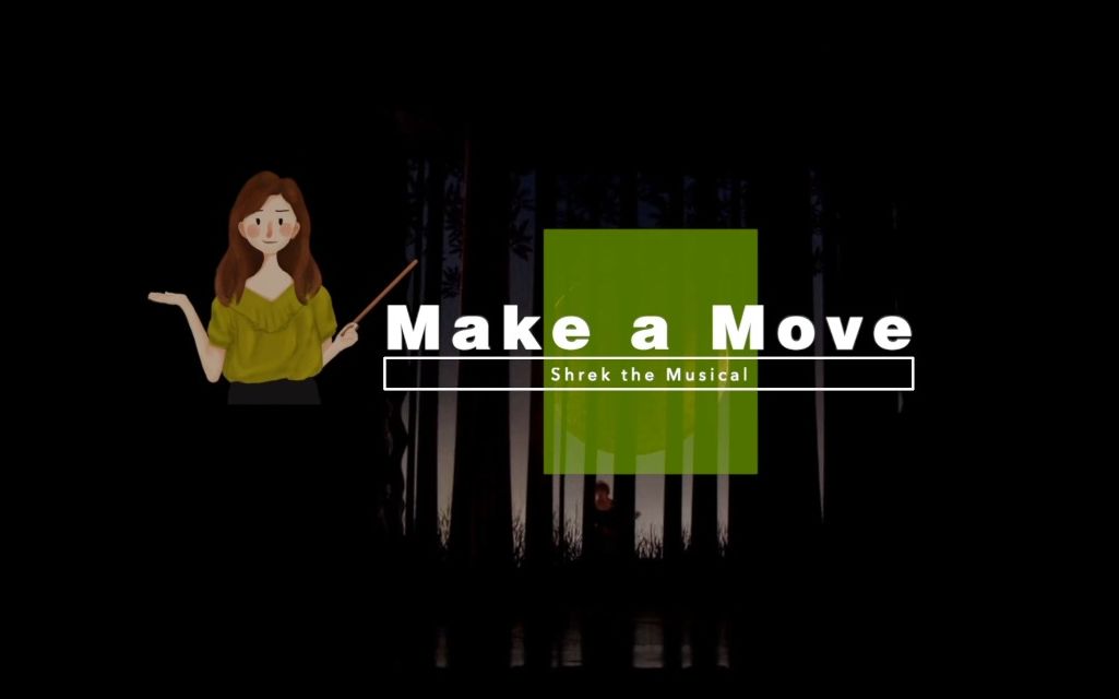 [图]Make a Move - Shrek the Musical 片段, 中英双语字幕(鹅妈妈Three Blind Mice)