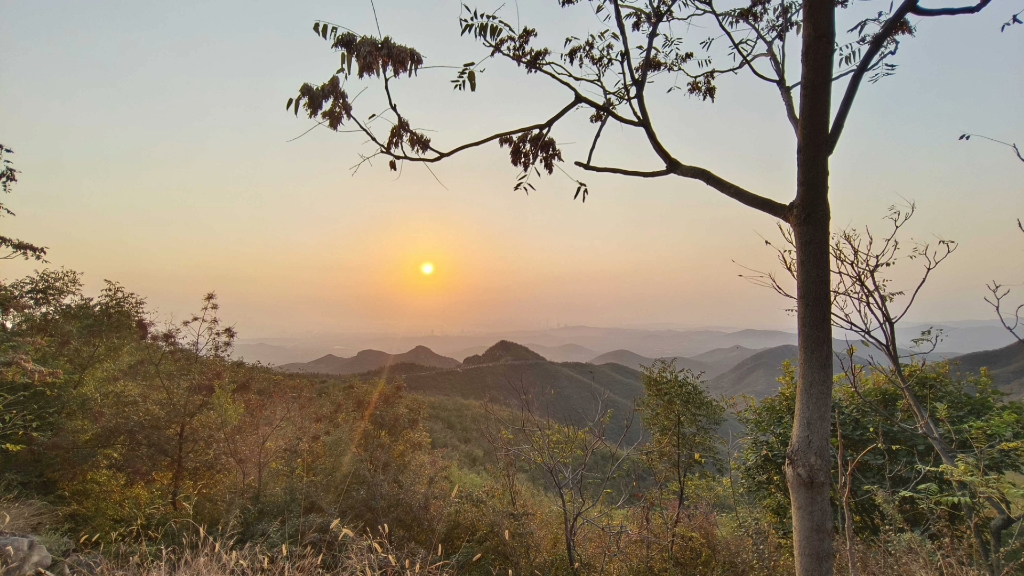 牟山日出 Sunrise of ＂Little Mountain Tai＂哔哩哔哩bilibili