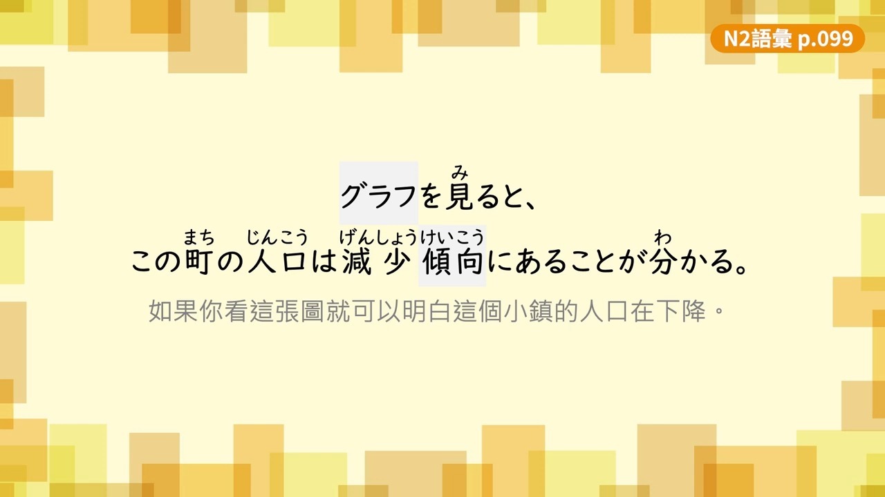 【转载自用】旭文日本语  日文N2單字+例句（七）