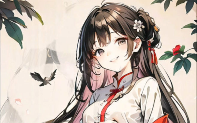 国风二次元少女