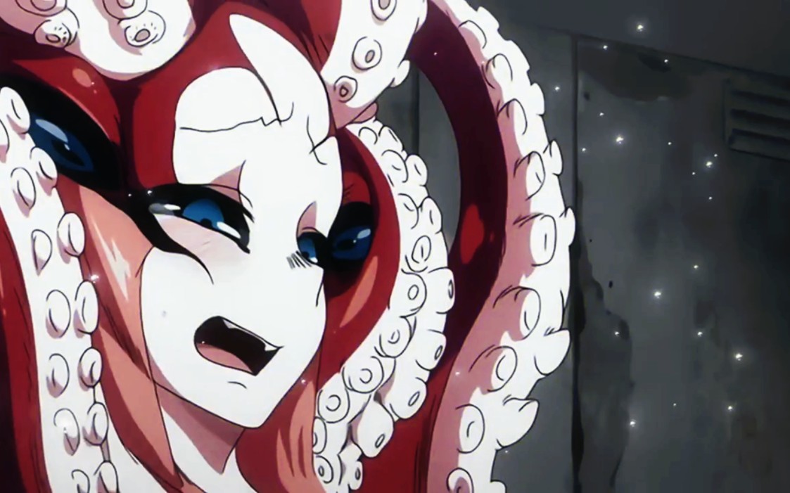 下海捕捉章鱼少女