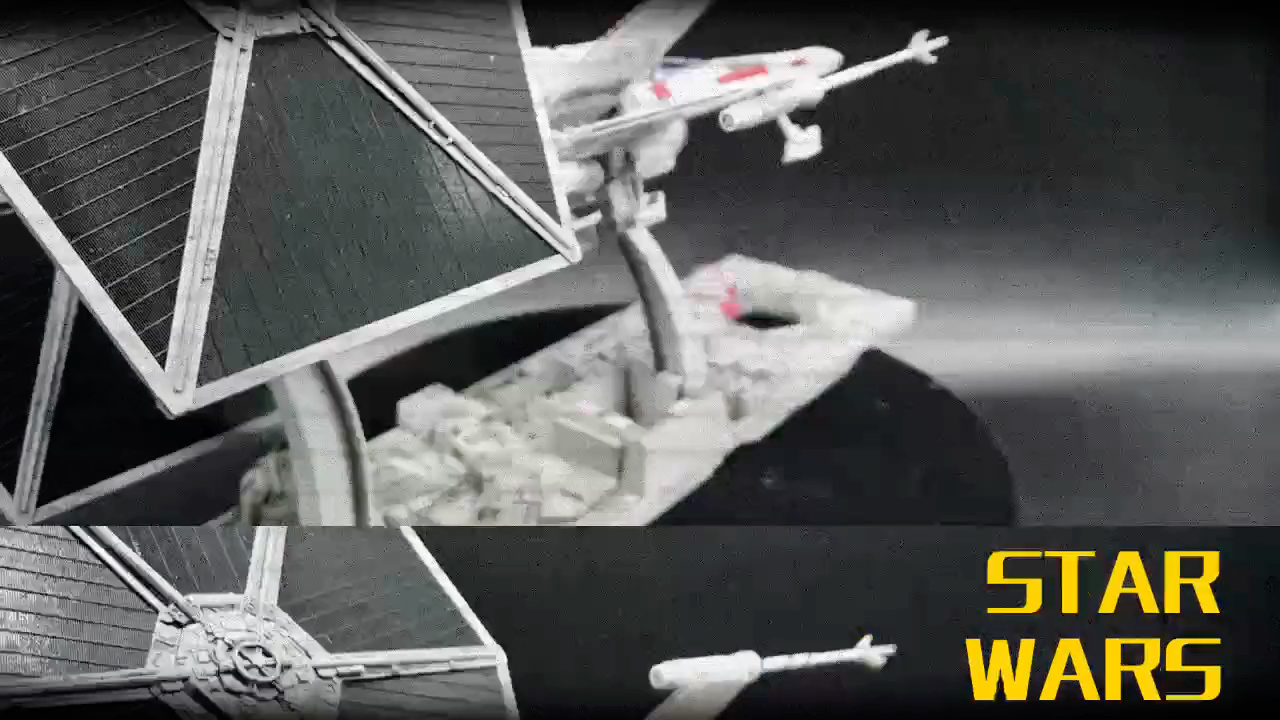 [图]【万代星战系列】钛战机&X翼战斗机 BANDAI STAR WARS TIE FITGHTER&X-WING STARFIGHTER