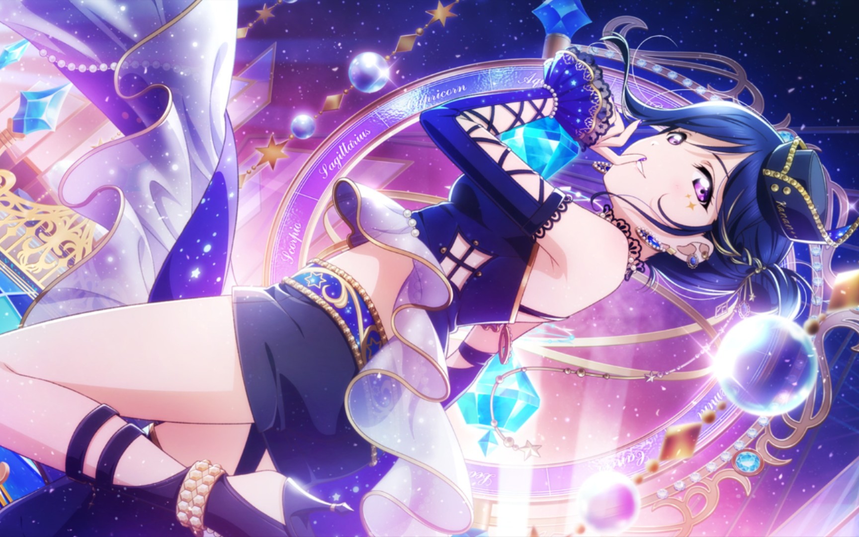 02.10南哥生日快乐98  白色secret galaxy果南×《決意の光》