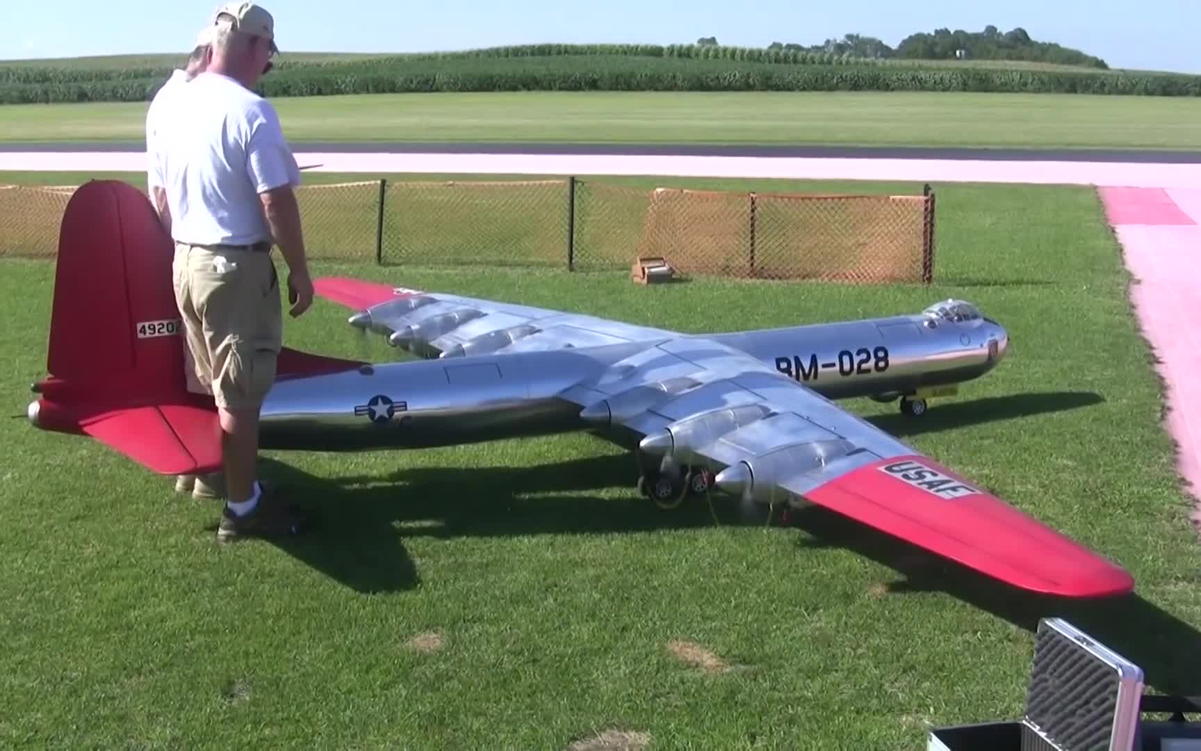 b-36 战略轰炸机 遥控像真模型