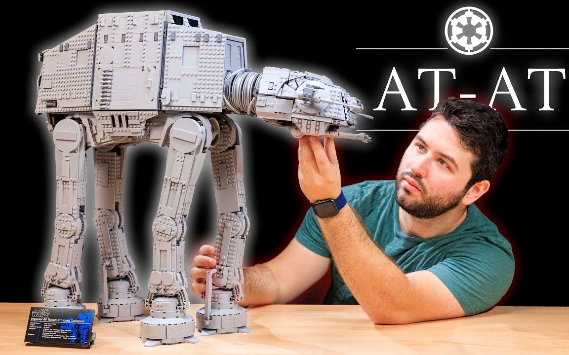 乐高lego 75313星球大战ucs级at-at步行机甲 2021新品评测_哔哩哔哩