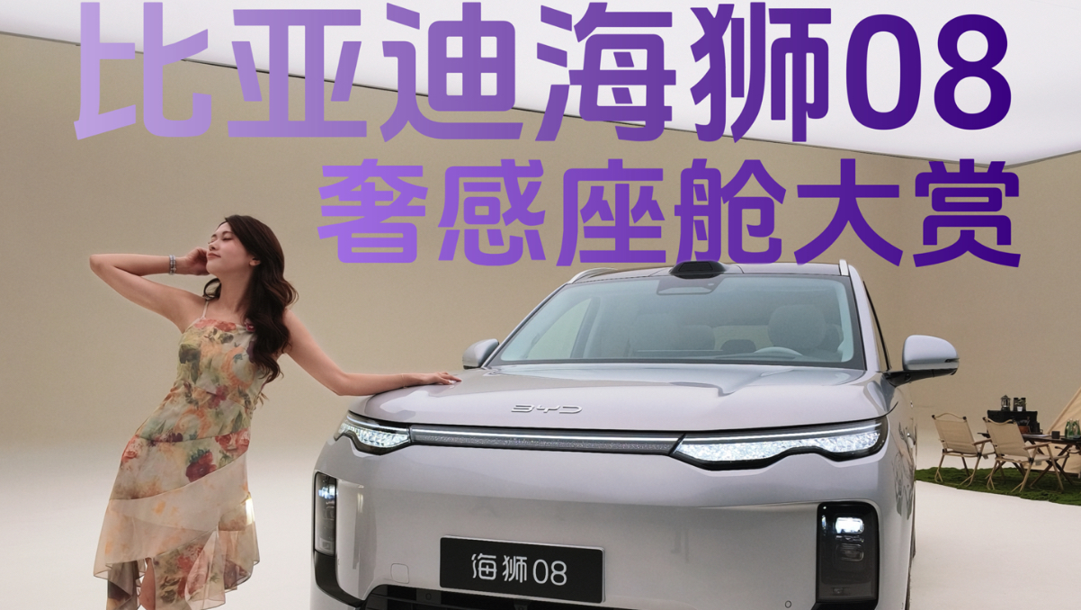 以海为境｜海狮08完整座舱解析海报