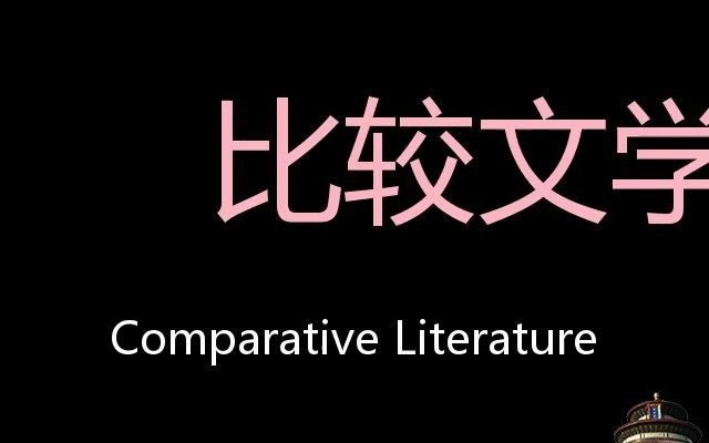 比较文学 Chinese Pronunciation Comparative Literature哔哩哔哩bilibili