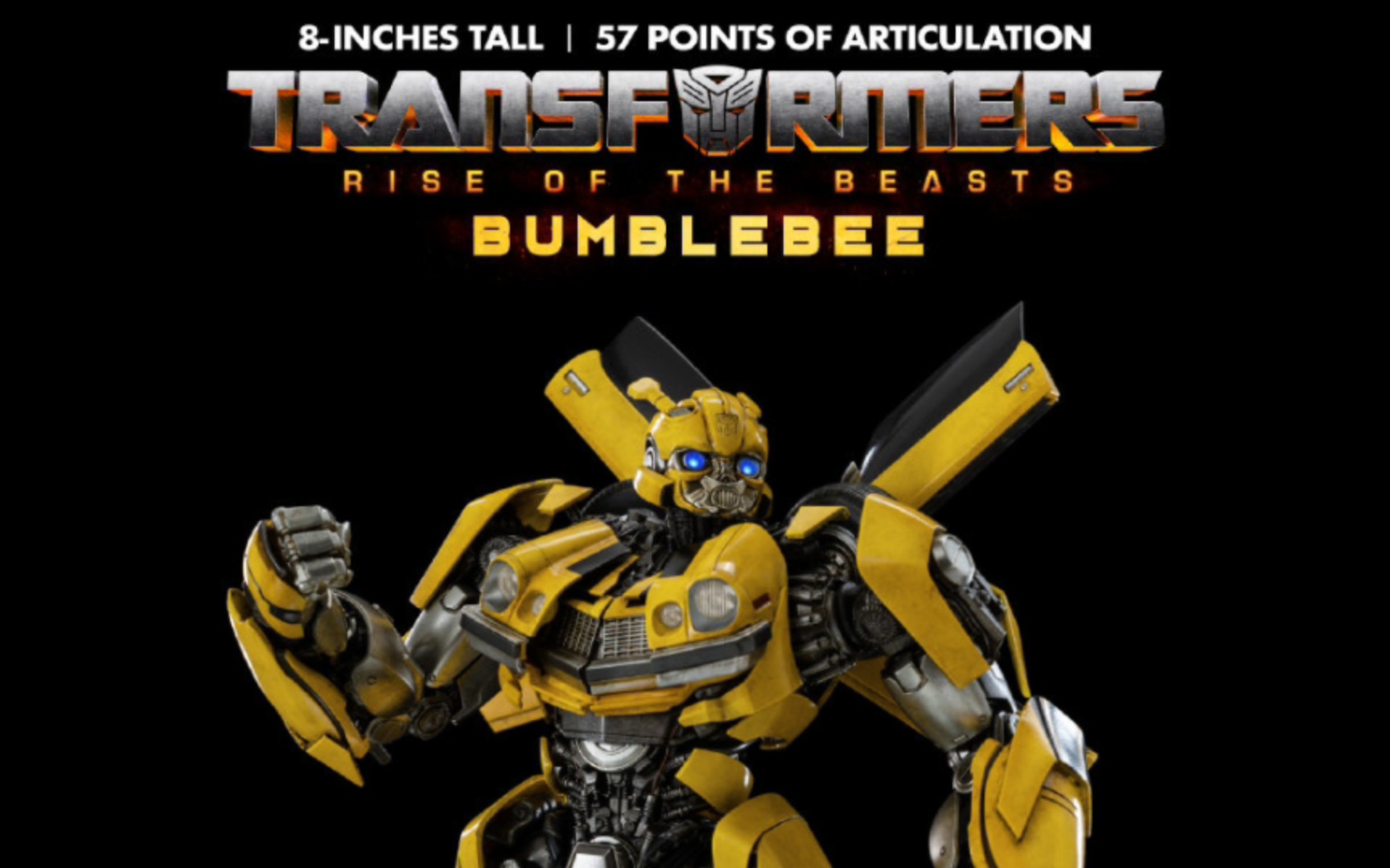 threezero——《变形金刚:超能勇士崛起》 dlx 大黄蜂 合金成品模型