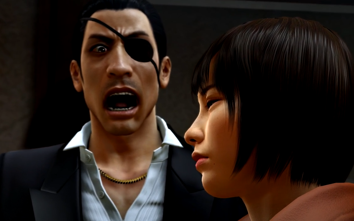 p7【人中之龙0】究极可爱萌萌真岛酱,哈哈哈,你个黑道玩成这样也是够