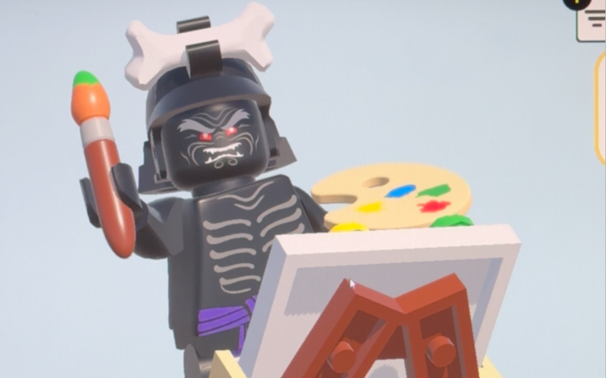 正在帮你画肖像的加满都大师!