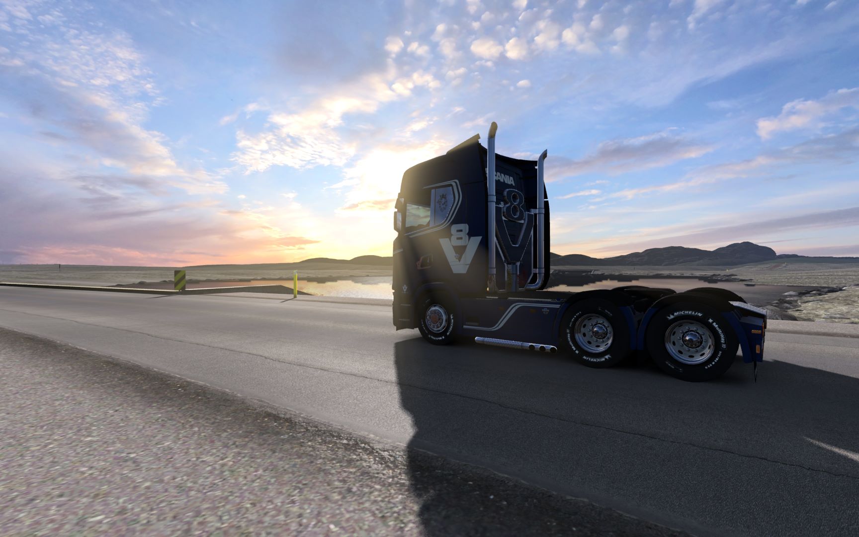 欧洲卡车模拟2行车记录