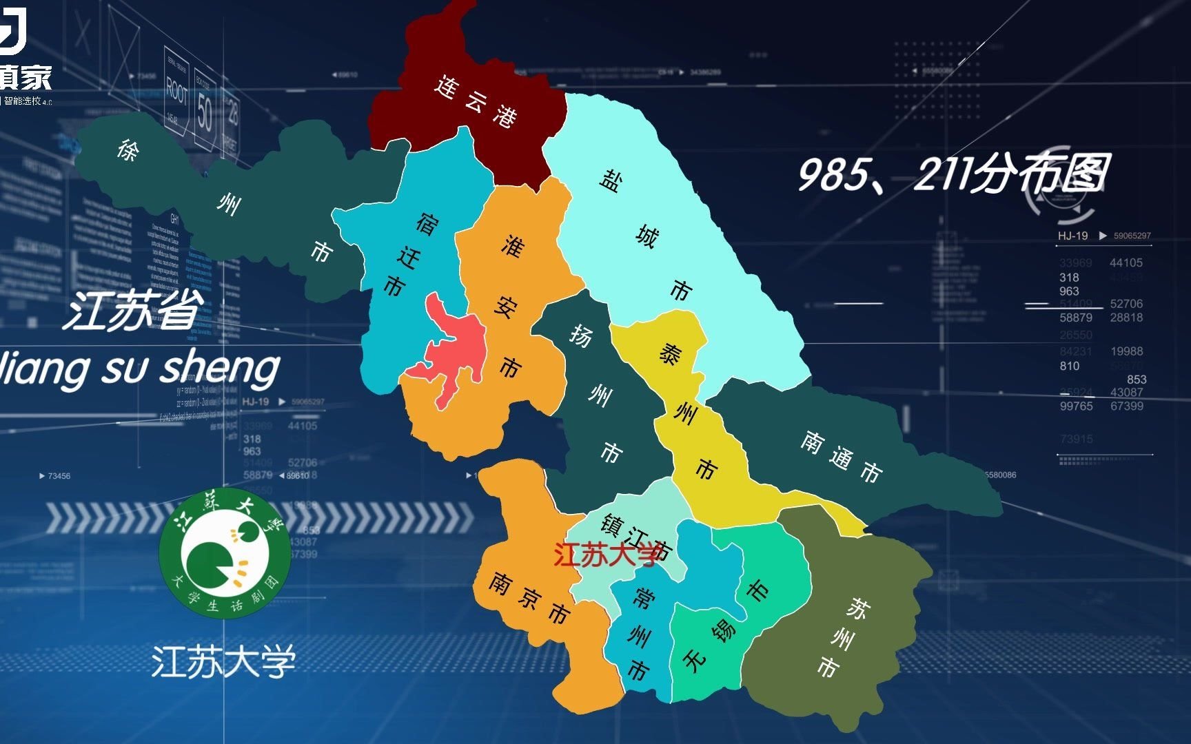 江苏省985、211分布详解哔哩哔哩bilibili