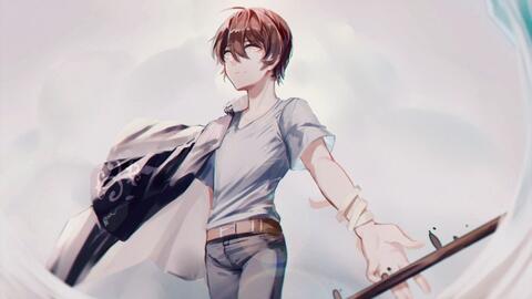 Minecraft Sai绘画部分过程 草草地画个herobrine 封面欺诈 哔哩哔哩 Bilibili