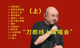 下载视频: 刀郎线上演唱会完整纯享版，第1-12首歌曲