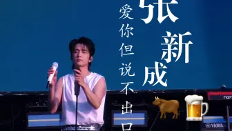 张新成咪豆音乐节《爱你但说不出口》