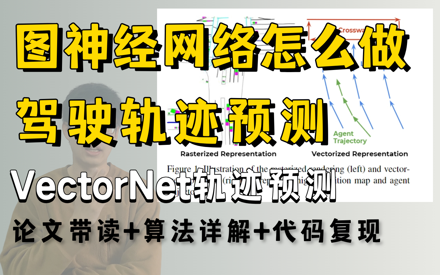 自动驾驶方向,用图神经网络怎么做驾驶轨迹预测?好发论文吗?迪哥带读VectorNet轨迹预测论文,详解算法+代码!哔哩哔哩bilibili