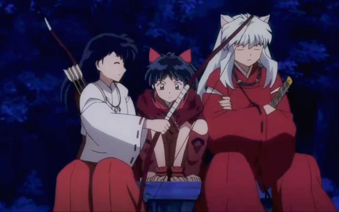 半妖的夜叉姬:犬夜叉幸福的一家三口