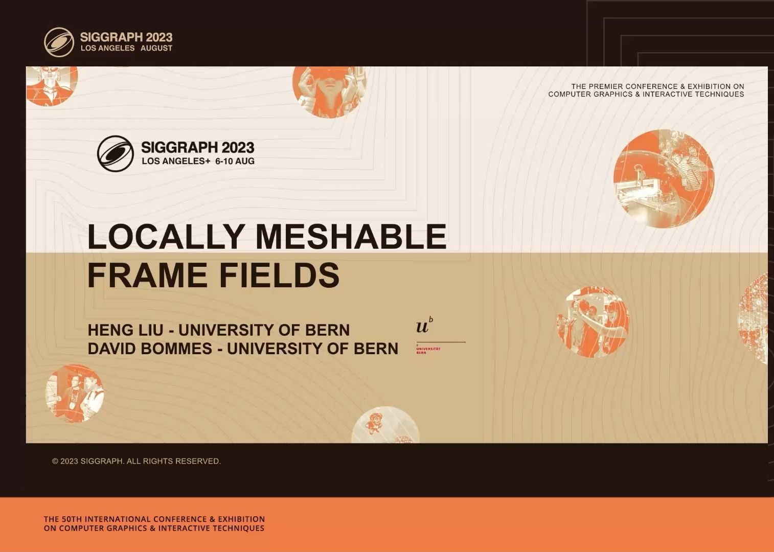 locally meshable frame fields sg 2023medres哔哩哔哩bilibili