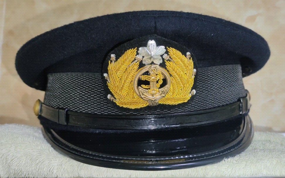 85式海军大檐帽图片