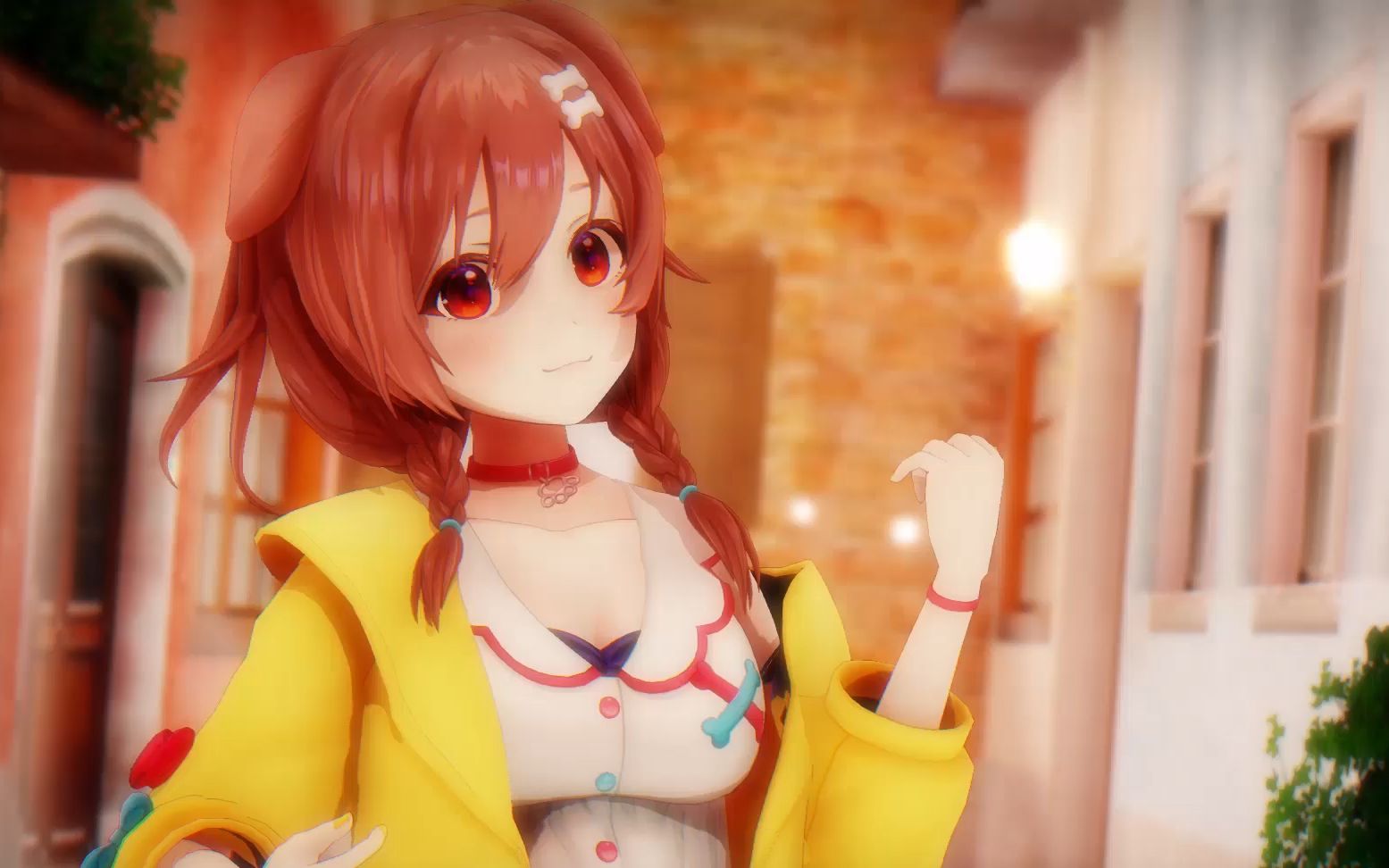 【mmd】君色に染まる(戌神沁音)_哔哩哔哩 (゜-゜)つロ 干杯~-bili