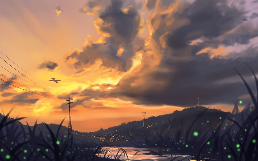 【板绘】风景练习2(2:30正片)