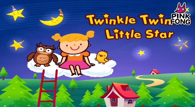 [图]【英文原版摇篮曲系列配字幕】Twinkle,Twinkle,Little Star一闪一闪小星星