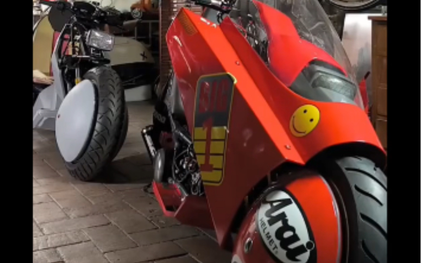 现实版金田摩托车