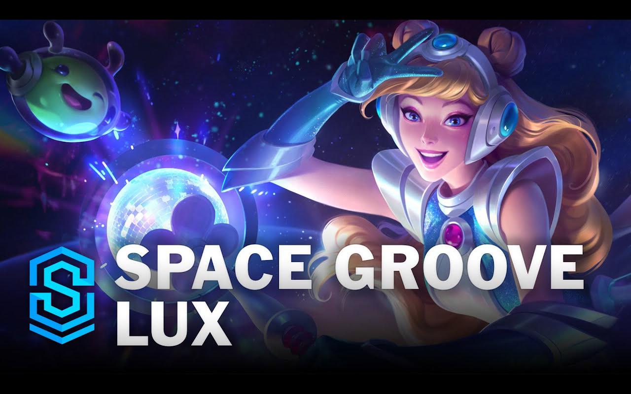 「皮肤档案室」拉克丝·光辉女郎 —— 太空律动 "闪耀灯球" - 英雄