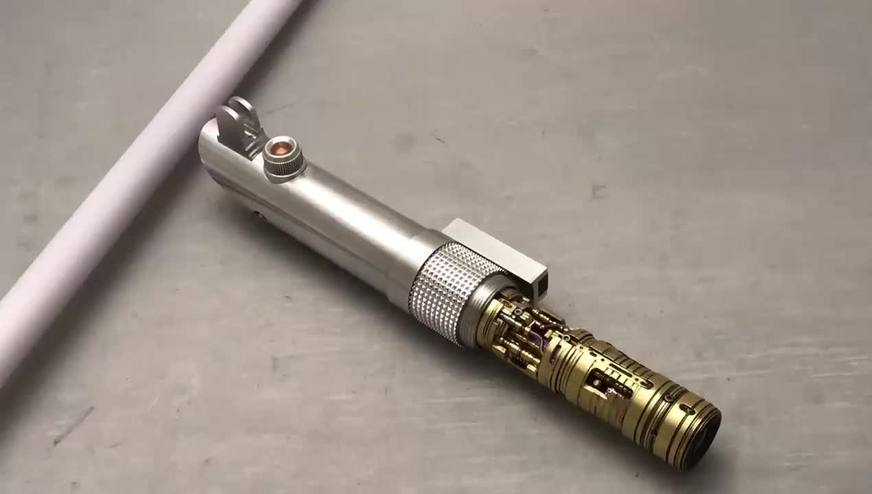 【光剑模玩演示】harp最新制作的断手3内构,om壳子.