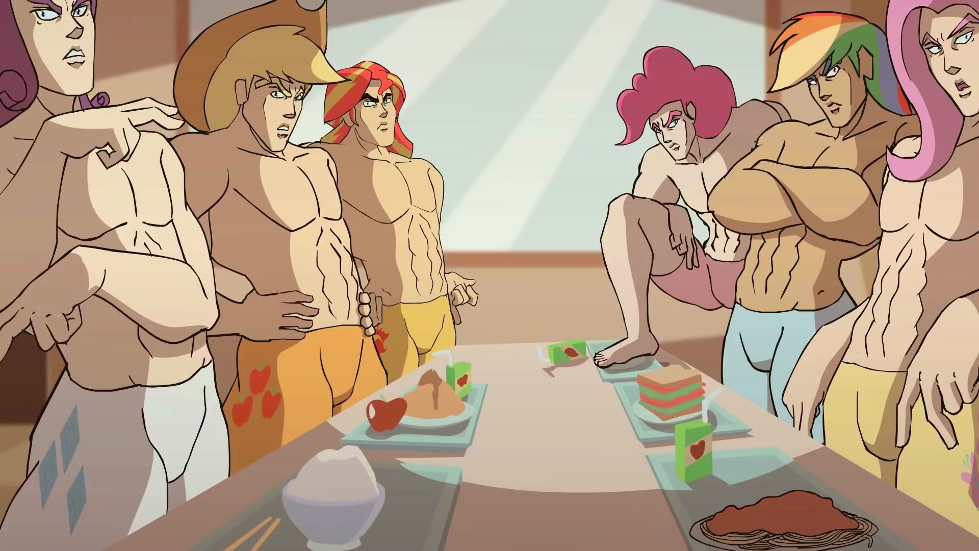 [图]Friendship is Manly: Equestria Men