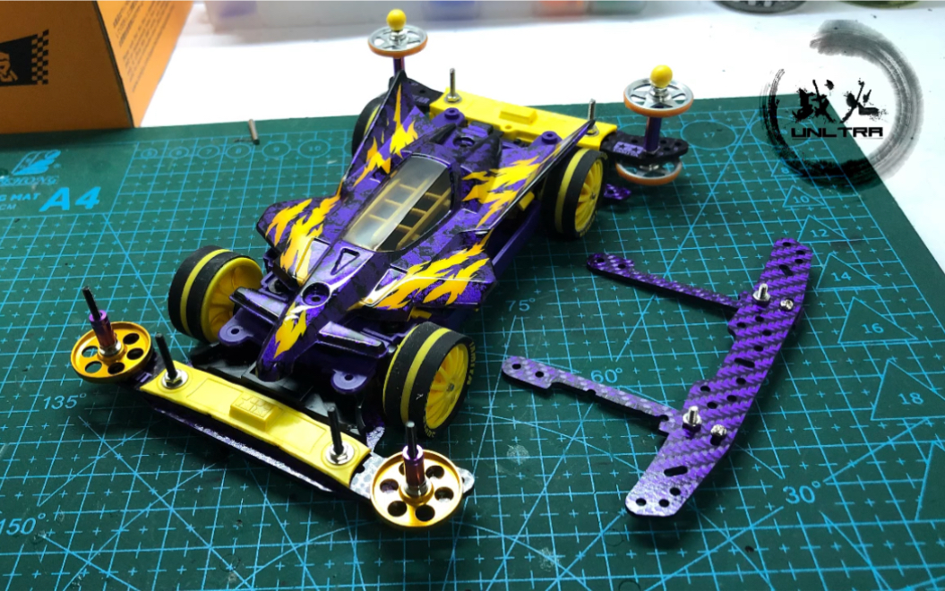 【田宫例四驱车】纯手工打造