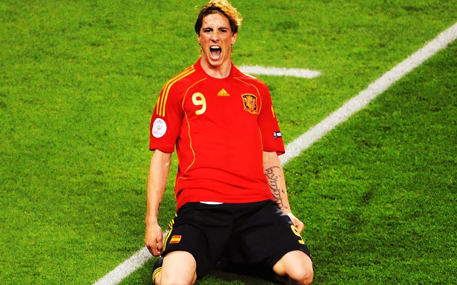 曾经的那支西班牙,战无不胜,主要锋线还有托雷斯