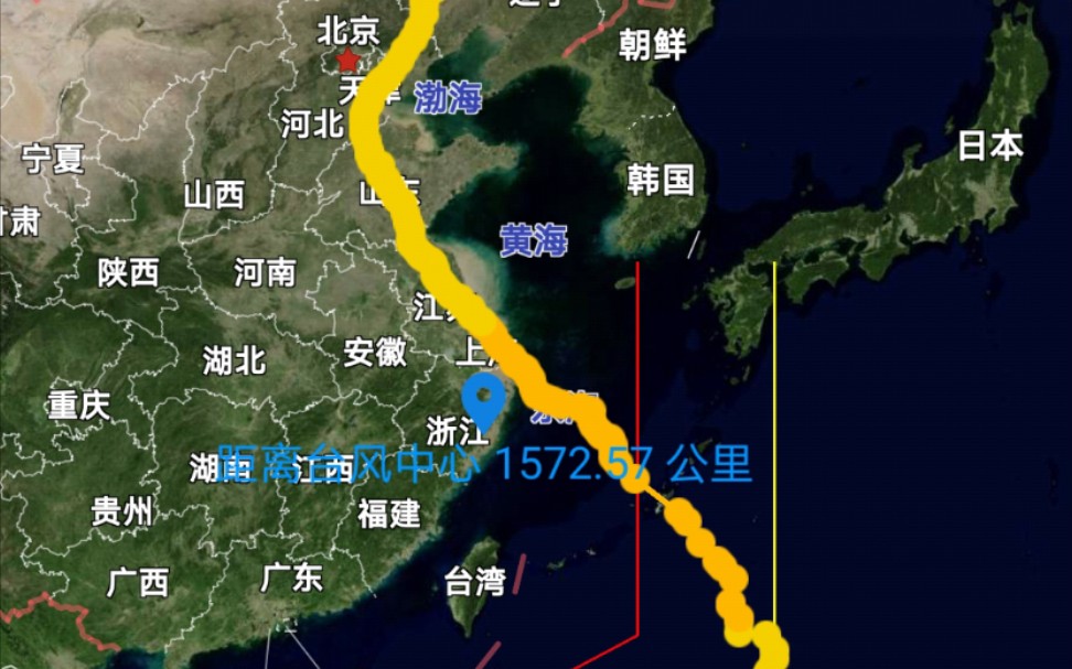 盘点历史上进入内蒙古的台风哔哩哔哩bilibili