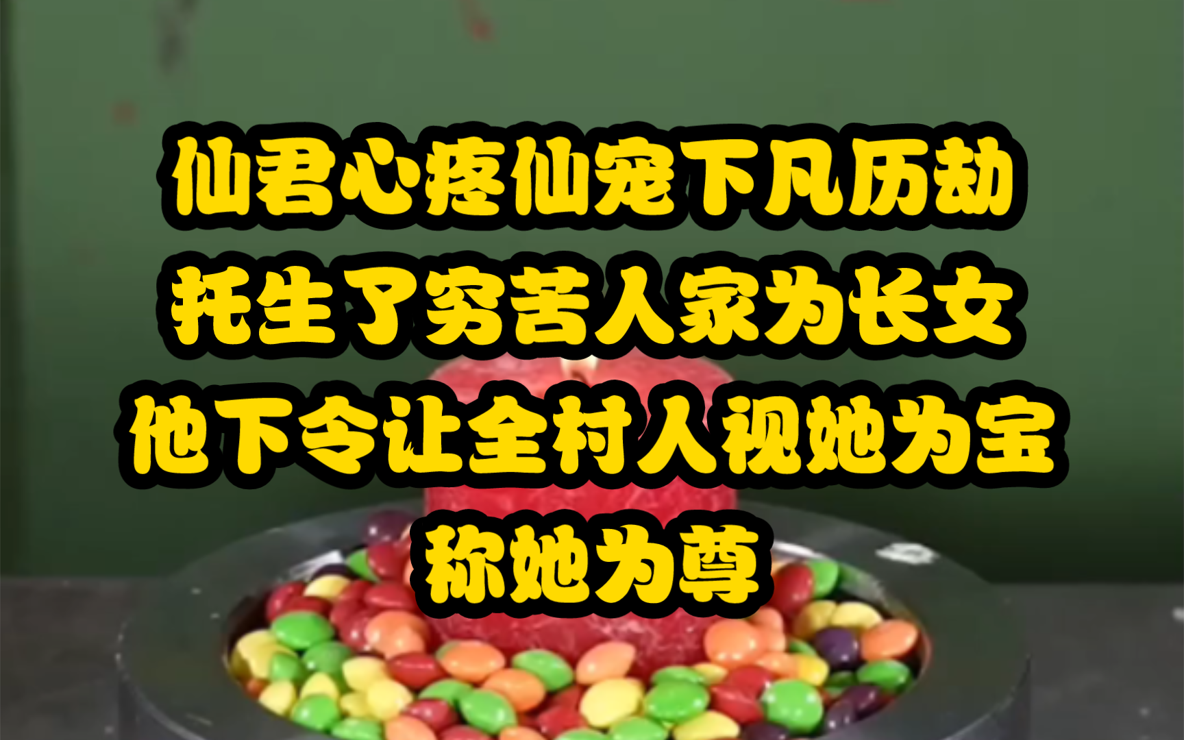 仙君心疼仙宠下凡历劫,托生了穷苦人家为长女,他下令让全村人视她为宝,称她为尊哔哩哔哩bilibili