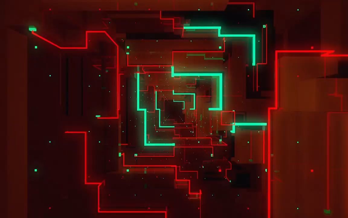 m623 3d霓虹光线光管机械穿梭舞蹈舞台投屏酒吧夜店演出led大屏幕背景