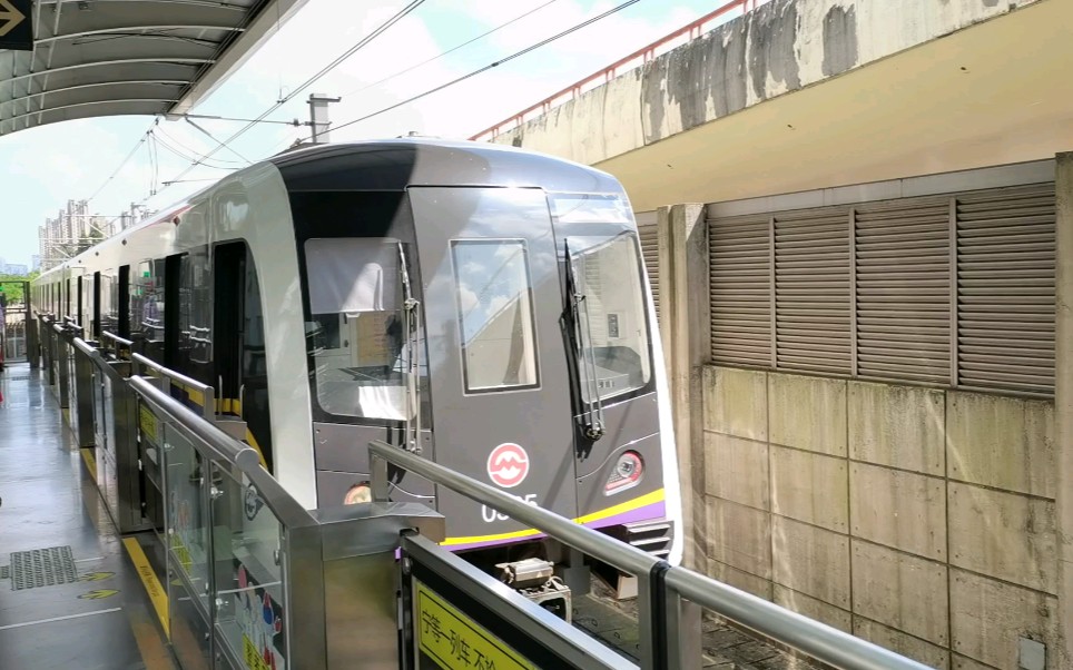 上海地铁3号线0335出上海南站江杨北路方向