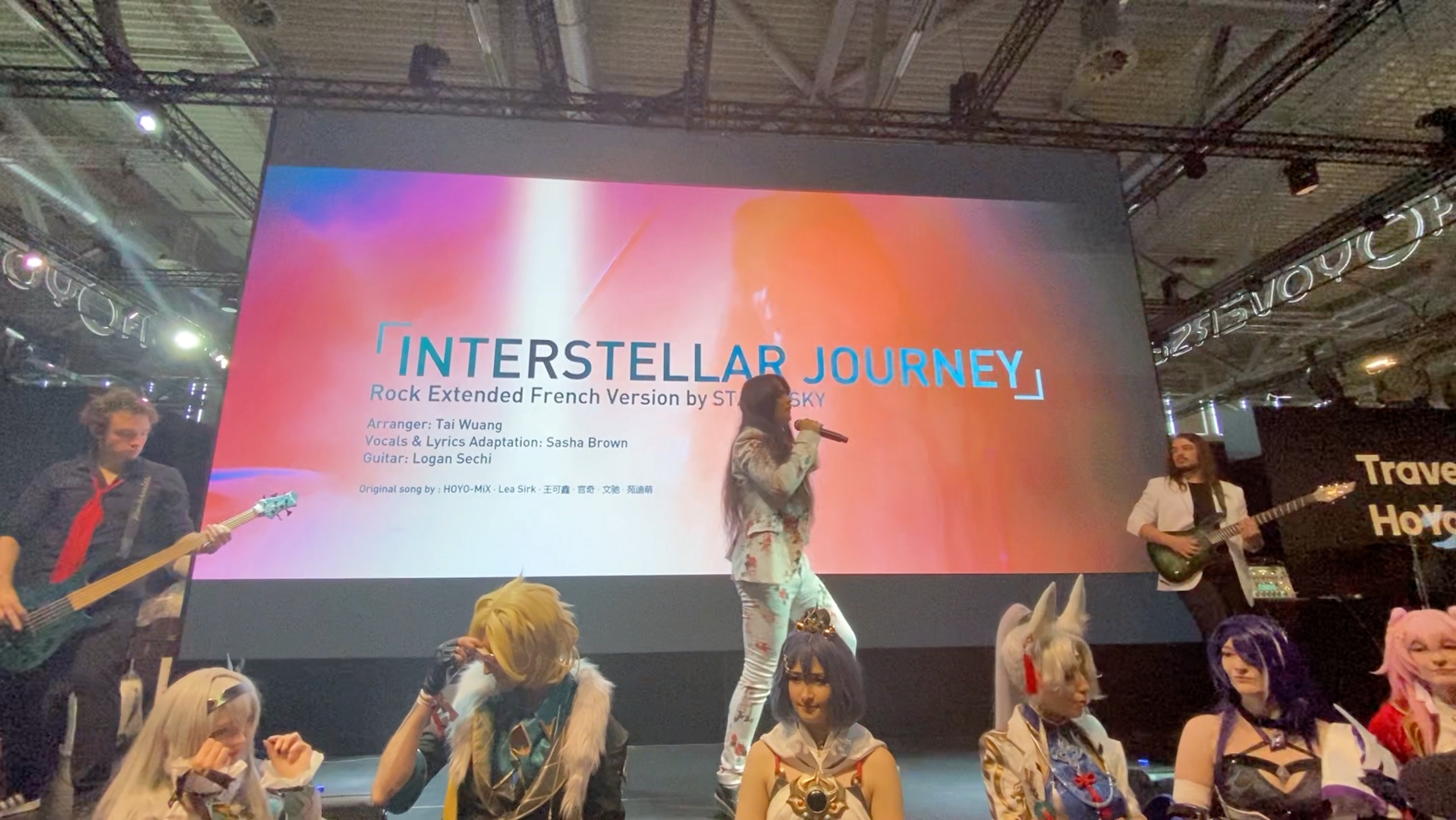 德国科隆国际游戏展Gamescom2024 Interstellar Journey (French) 星间旅行(法语) 现场表演,星铁玩家感叹这辈子有了哔哩哔哩bilibili