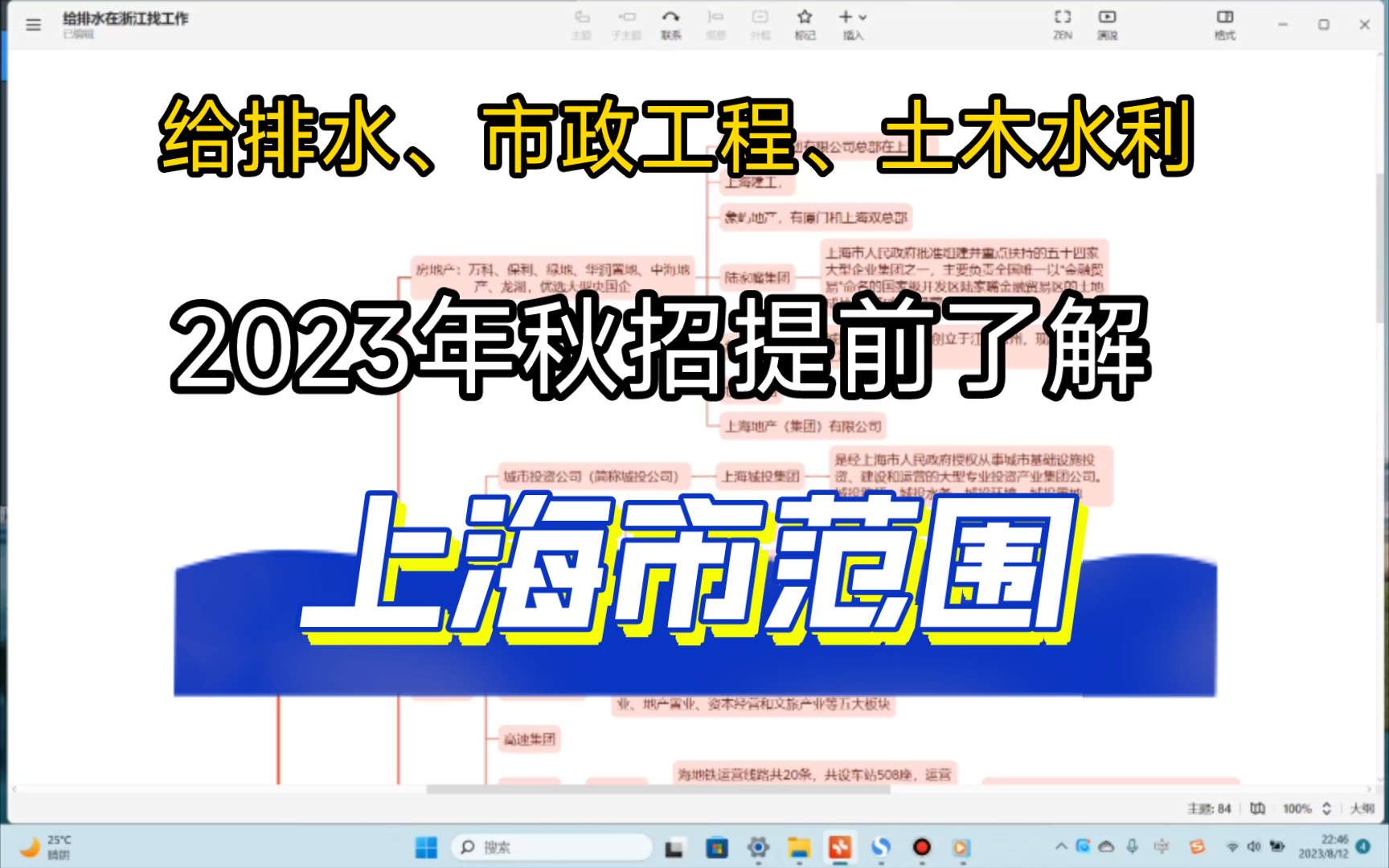 给排水、市政工程、土木水利和环境在上海求职推荐上(甲方、设计院大型国企都有)哔哩哔哩bilibili