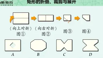 数学-7.矩形的折叠、裁剪与展开
